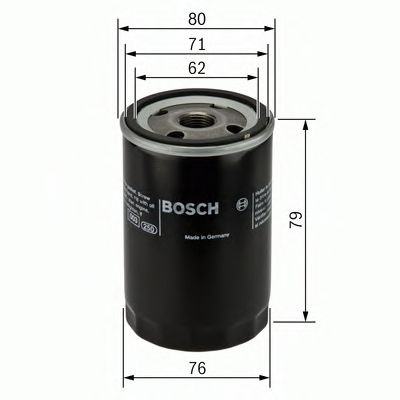 Фильтр очистки масла центробежный Bosch 0451103349 цена, от 5.82 USD