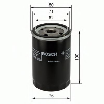 Фильтр очистки масла центробежный Bosch 0451103350 цена, от 6.48 USD