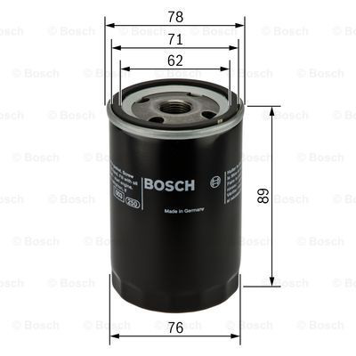 Фильтр масла Bosch 0451104026