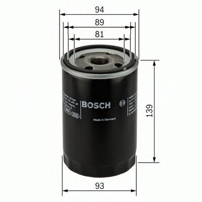 Масляный фильтр 0451104064 Bosch