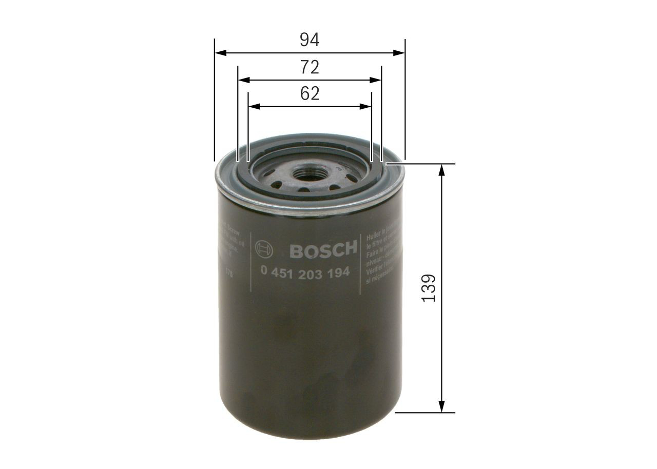 Масляный фильтр 0451203194 Bosch