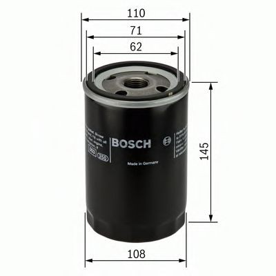 Купить 0451203201 Bosch Фильтр центробежный очистки масла