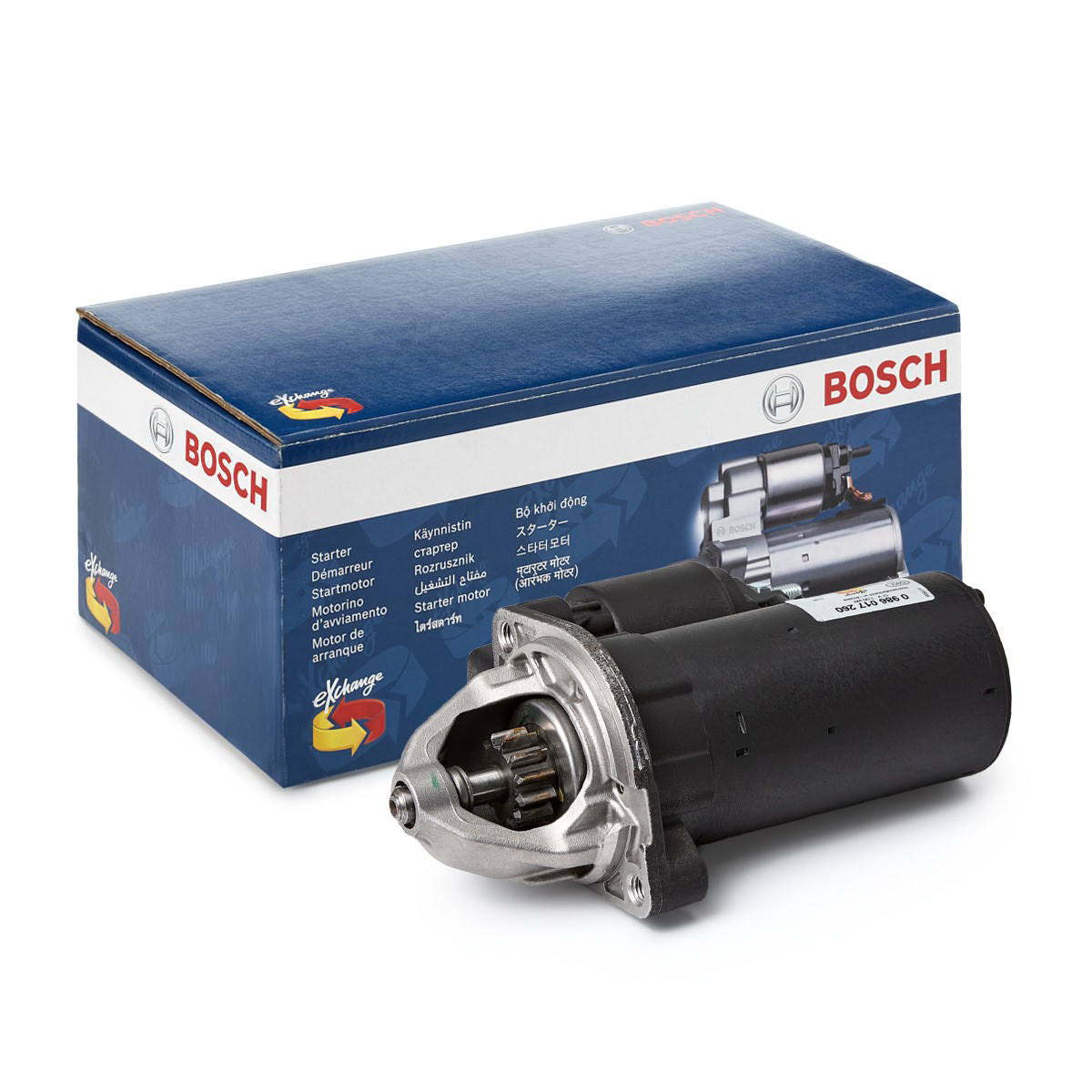 Стартер 0986017260 Bosch