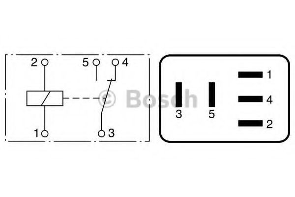 Реле поворотов 0986332021 Bosch
