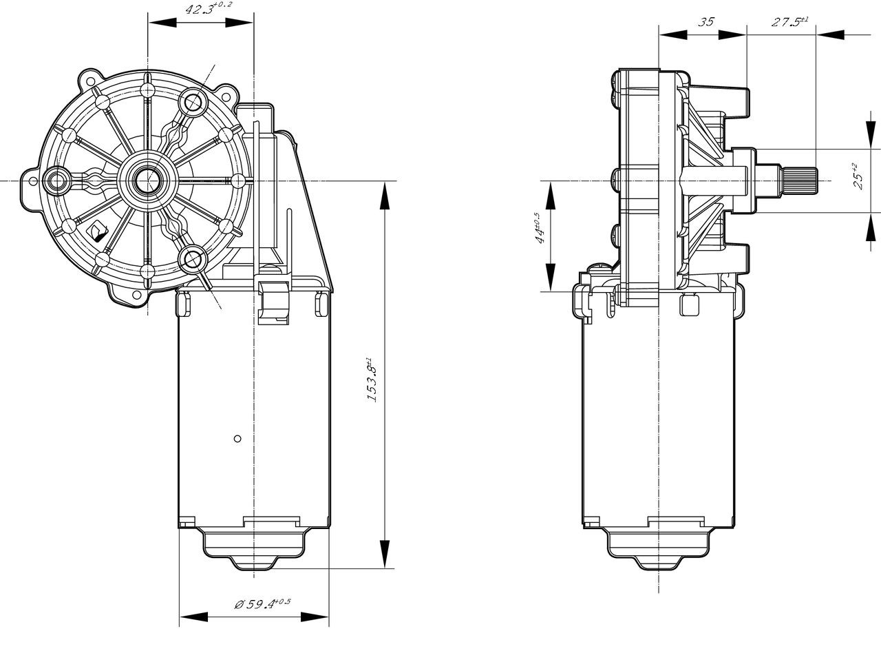 Мотор дворников 0986337209 Bosch