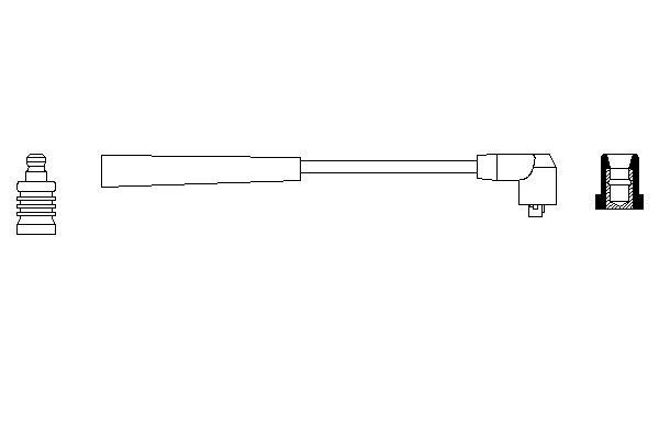 Провода зажигания Bosch 0986356000 цена, от 3.66 USD
