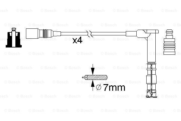 Бронепровода Bosch 0986356351