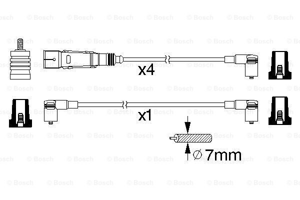 Бронепровода Bosch 0986356360