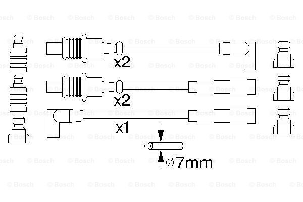 Высоковольтные провода B794 Bosch