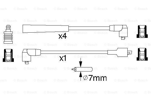 Бронепровода Bosch 0986356812