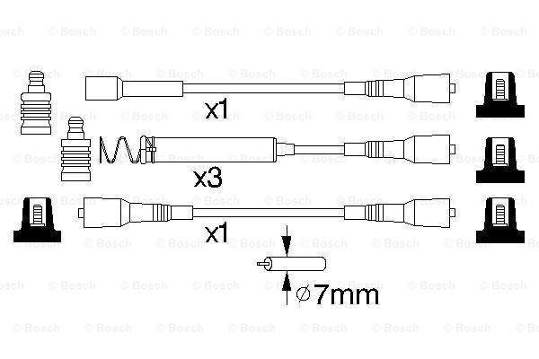 Бронепровода Bosch 0986356850