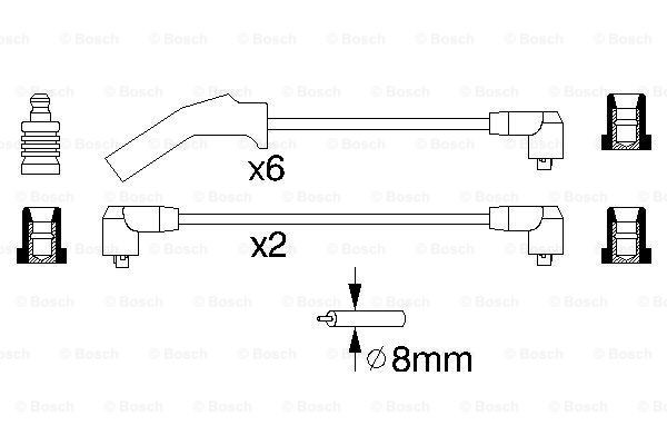 Бронепровода Bosch 0986356879