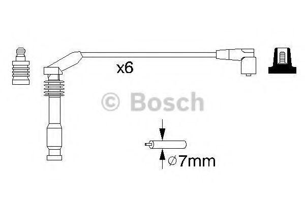 Бронепровода Bosch 0986357143