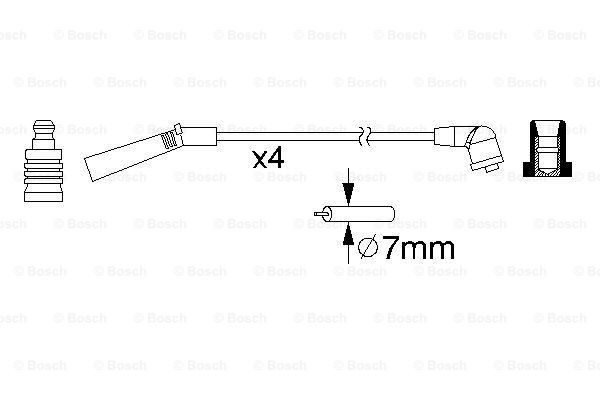 Бронепровода Bosch 0986357157