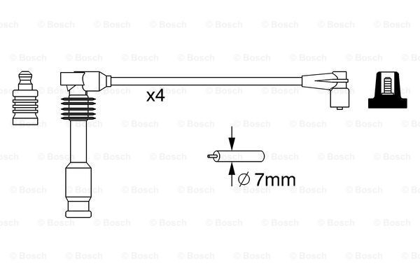 Бронепровода Bosch 0986357237