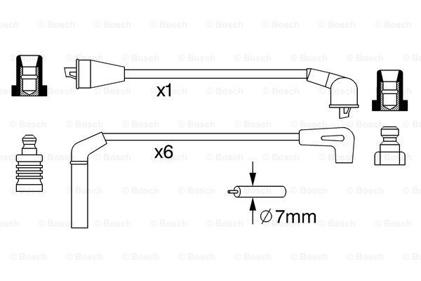 Бронепровода Bosch 0986357248