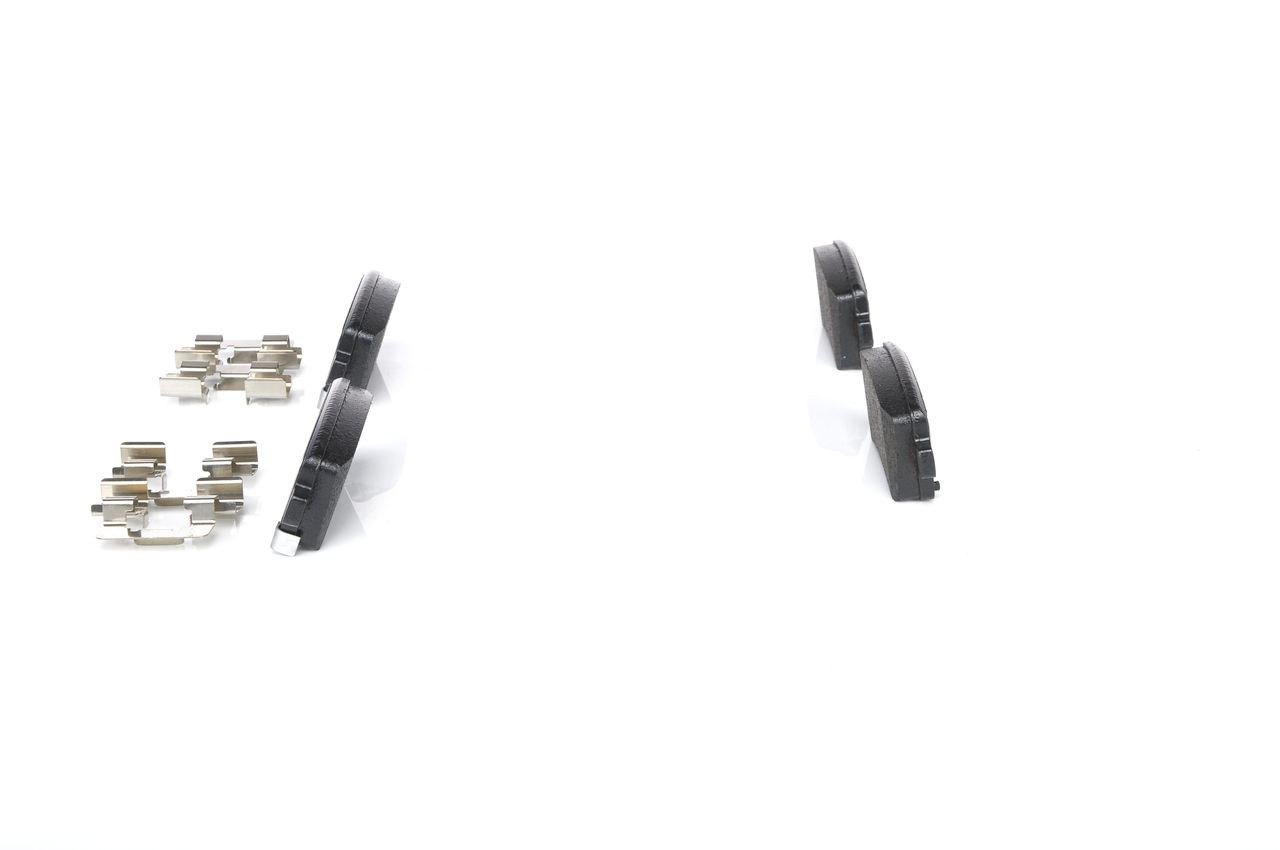 Купить 0986424124 Bosch Колодки тормозные задние, дисковые