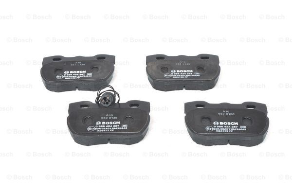 Передние тормозные колодки 0986424287 Bosch