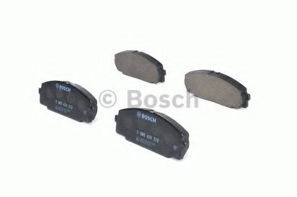 0986424319 Bosch Колодки передние