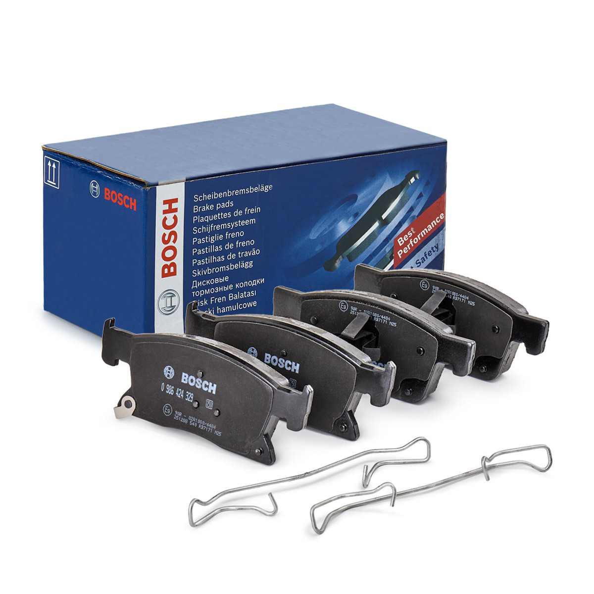 0986424329 Bosch Колодки передние