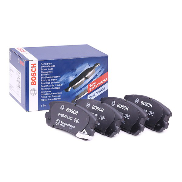 Задние тормозные колодки 0986424367 Bosch