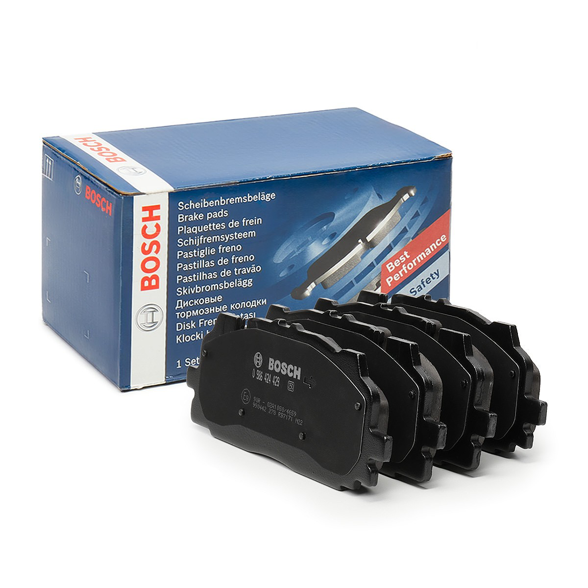 Купить 0986424429 Bosch Колодки тормозные
