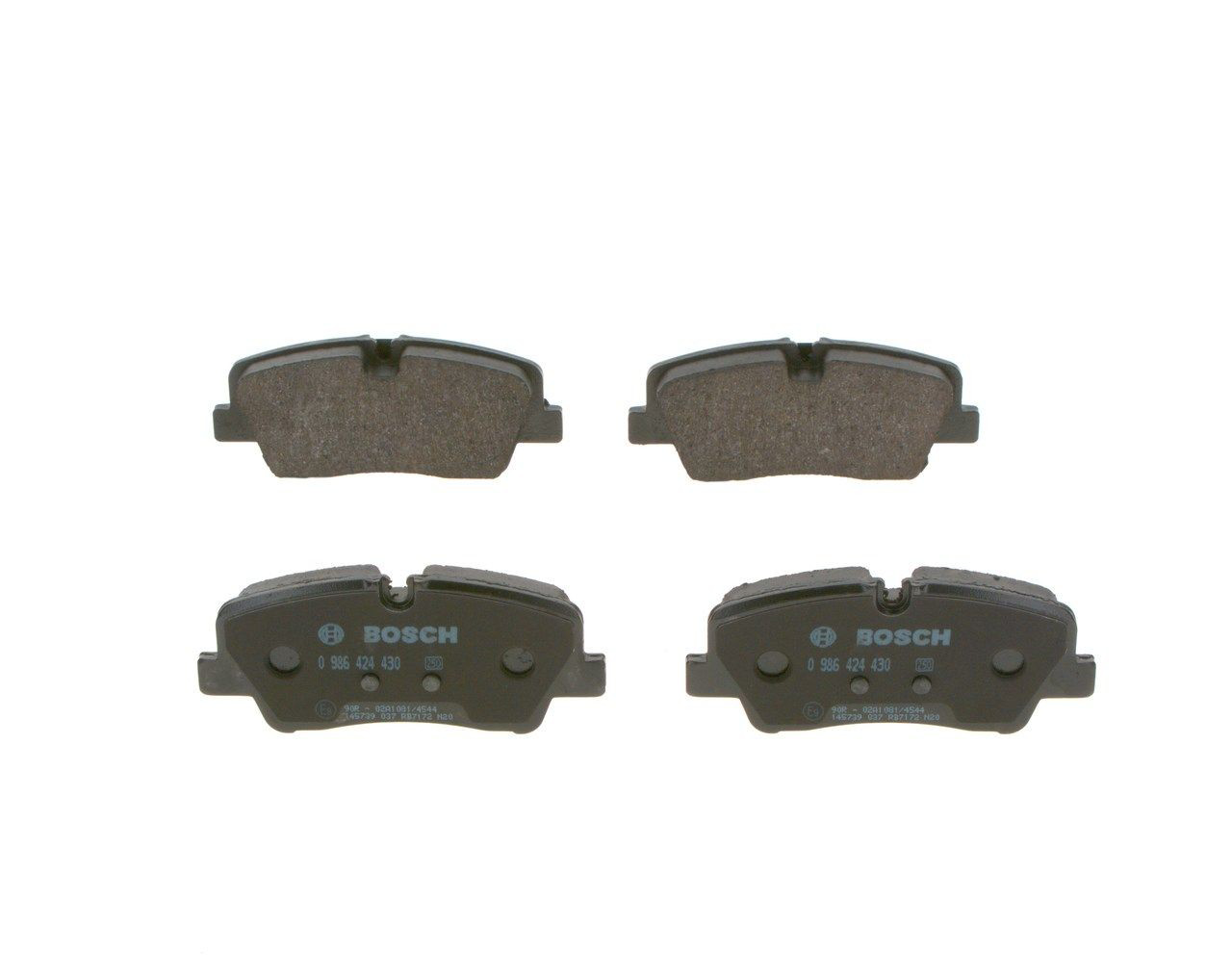 Задние тормозные колодки 0986424430 Bosch