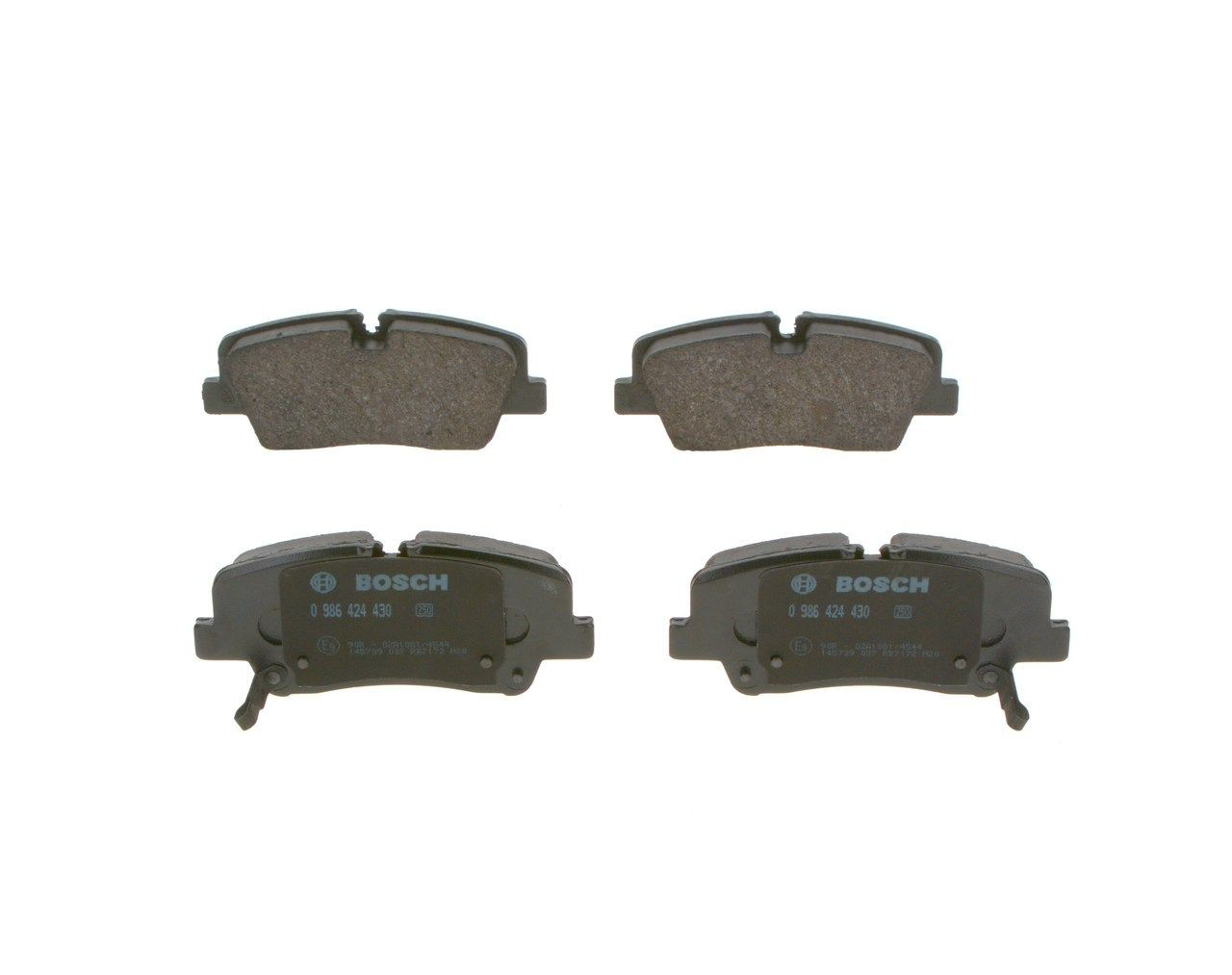Купить 0986424430 Bosch Колодки тормозные задние, дисковые