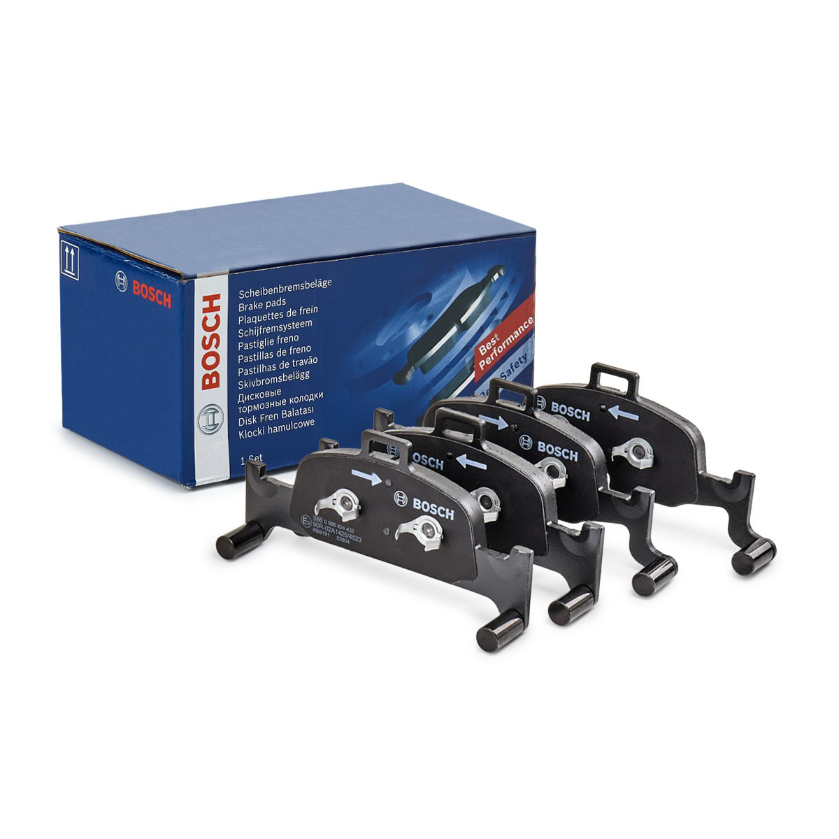 Тормозные колодки Bosch 0986424432