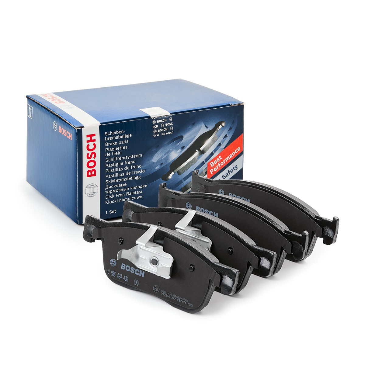 Купить 0986424436 Bosch Колодки тормозные