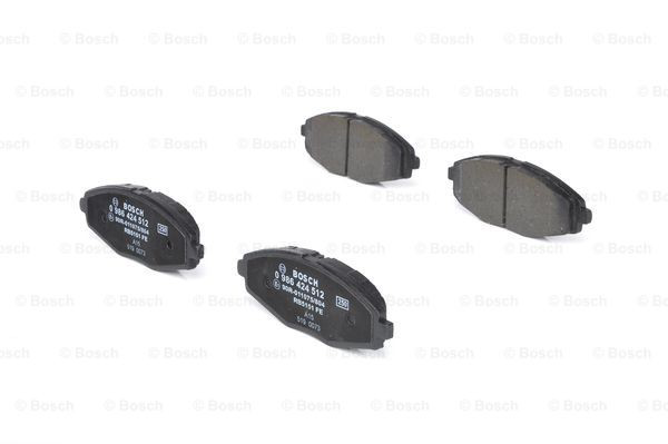 Купить 0986424512 Bosch Колодки тормозные