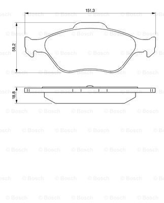 Колодки Bosch 0986424558 цена, от 25.26 USD