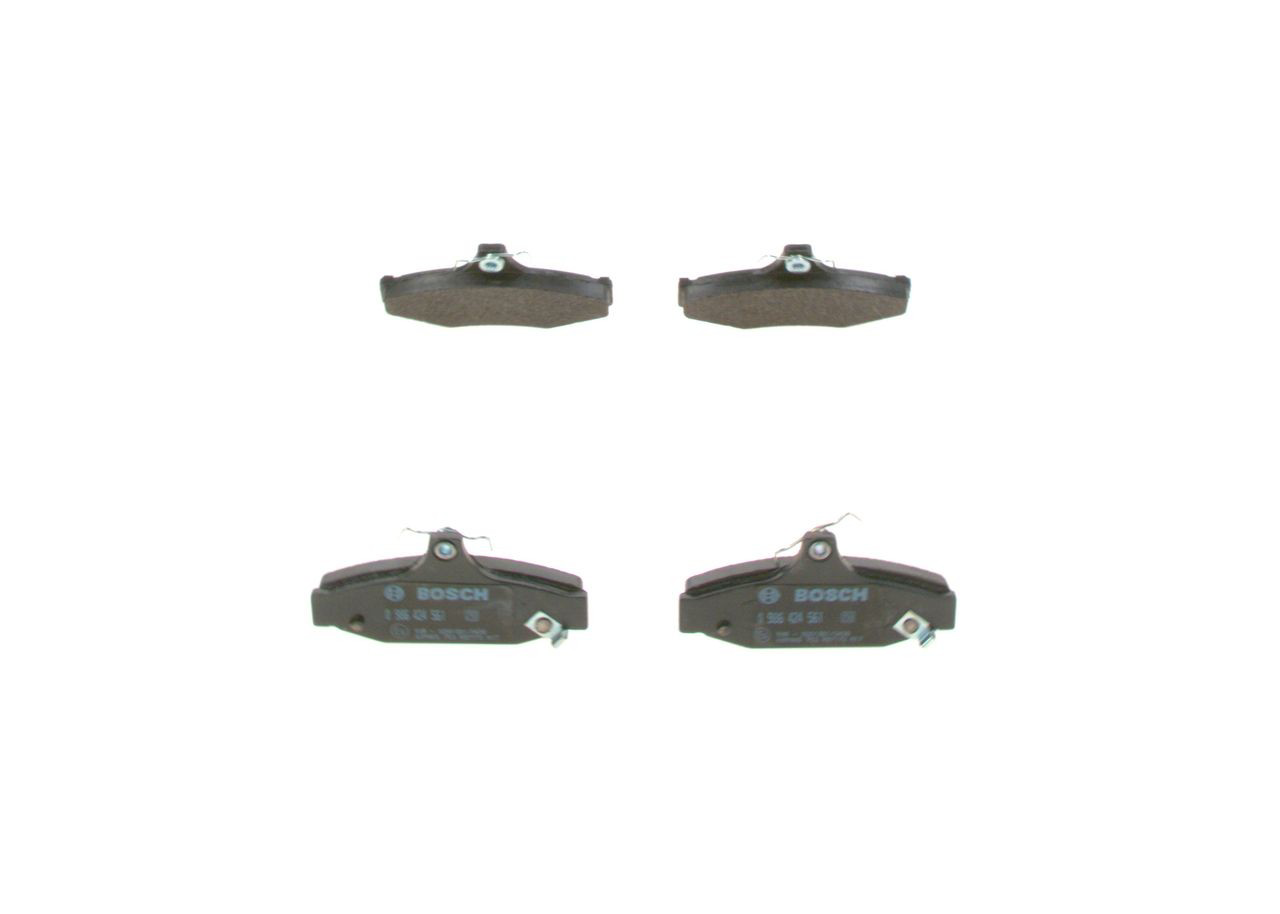 Задние тормозные колодки 0986424561 Bosch