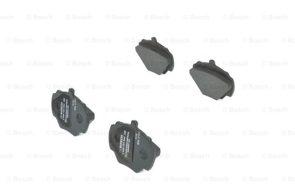Купить 0986424563 Bosch Колодки тормозные задние, дисковые
