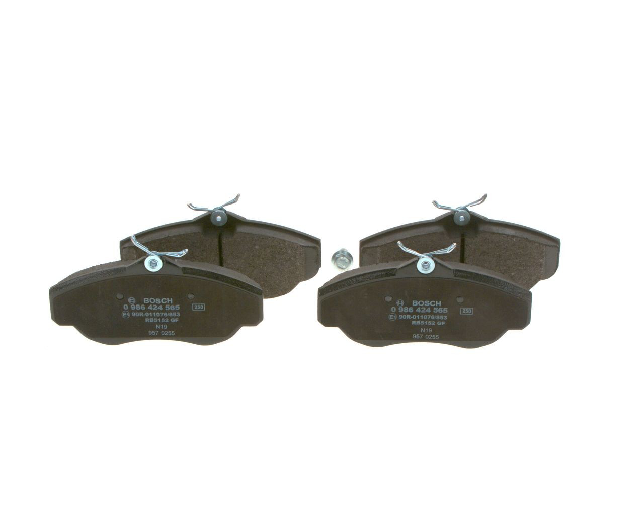 0986424565 Bosch Колодки передние
