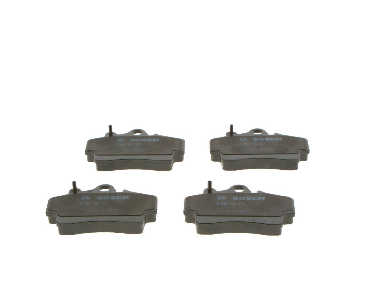 Передние тормозные колодки 0986424570 Bosch