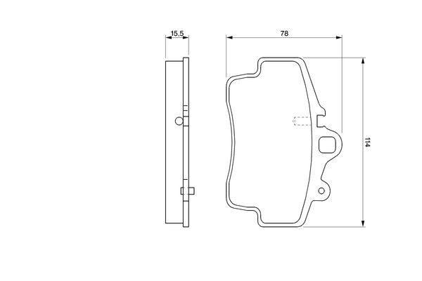 Колодки Bosch 0986424570 цена, от 15.57 USD