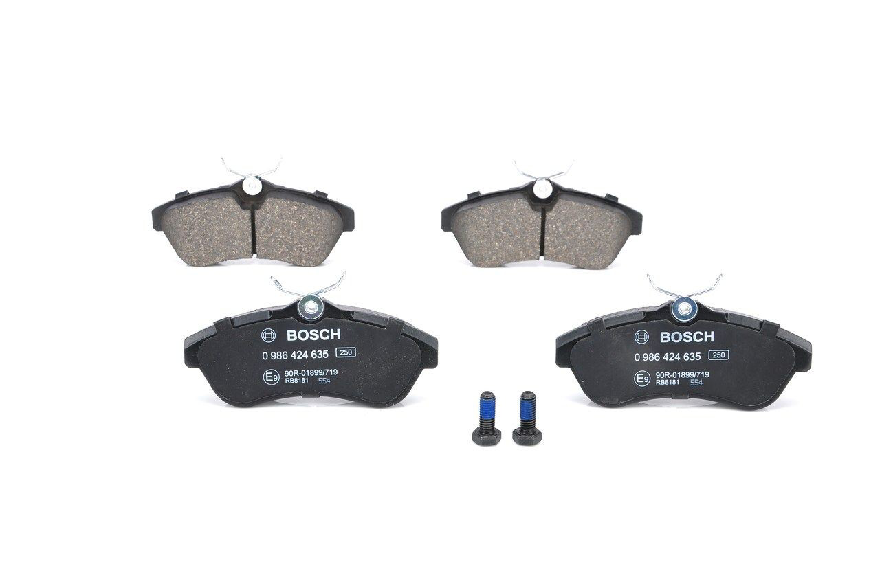 Передние тормозные колодки 0986424635 Bosch