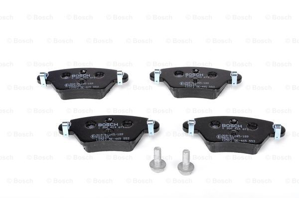 Задние тормозные колодки 0986424671 Bosch