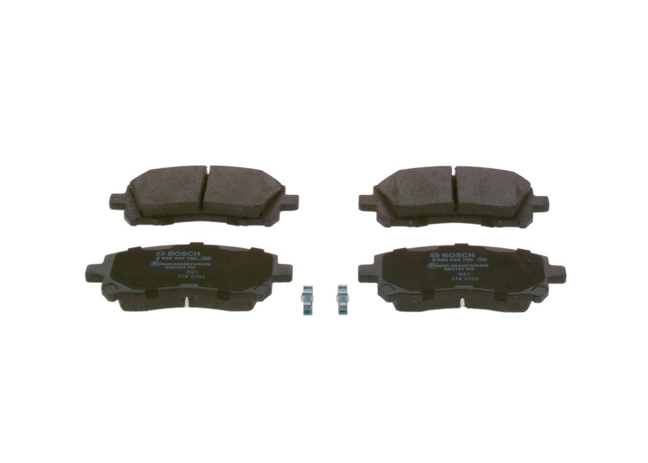 Тормозные колодки Bosch 0986424700