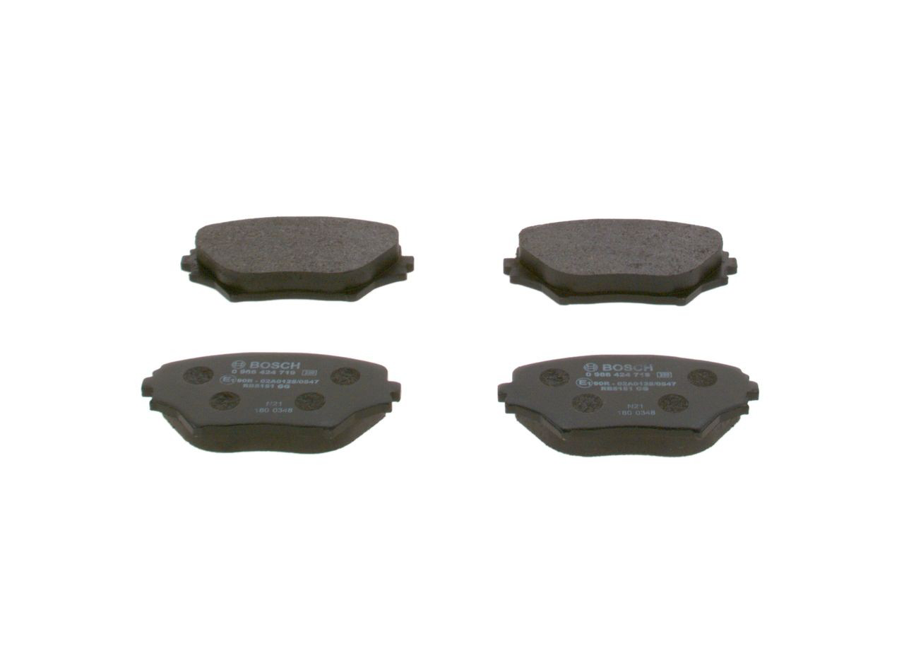 0986424719 Bosch Колодки передние