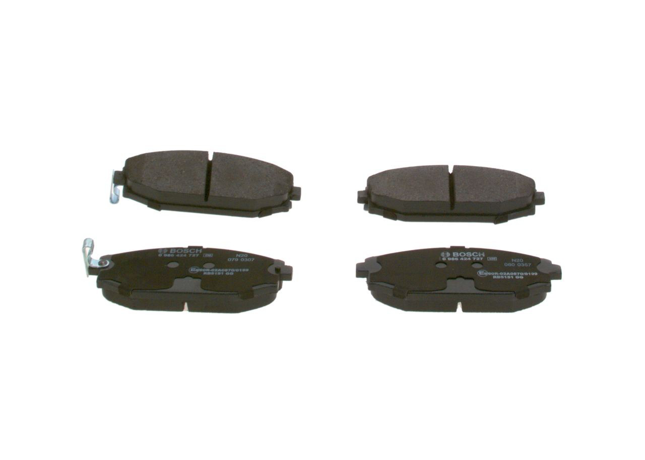 Тормозные колодки Bosch 0986424727