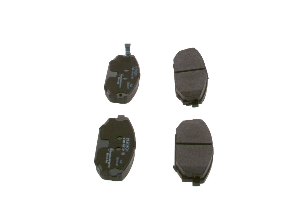 Передние тормозные колодки 0986424727 Bosch