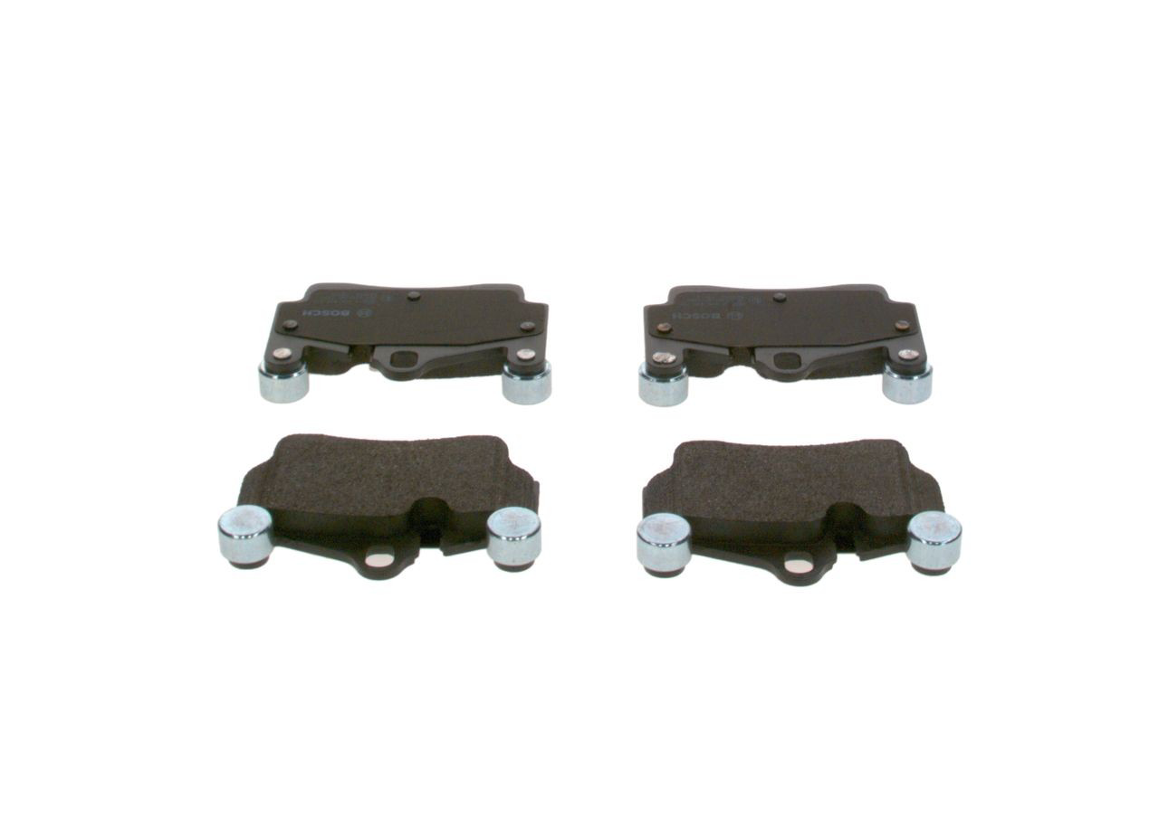 Купить 0986424741 Bosch Колодки тормозные задние, дисковые