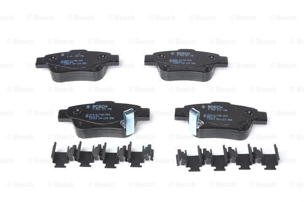 Задние тормозные колодки 0986424798 Bosch