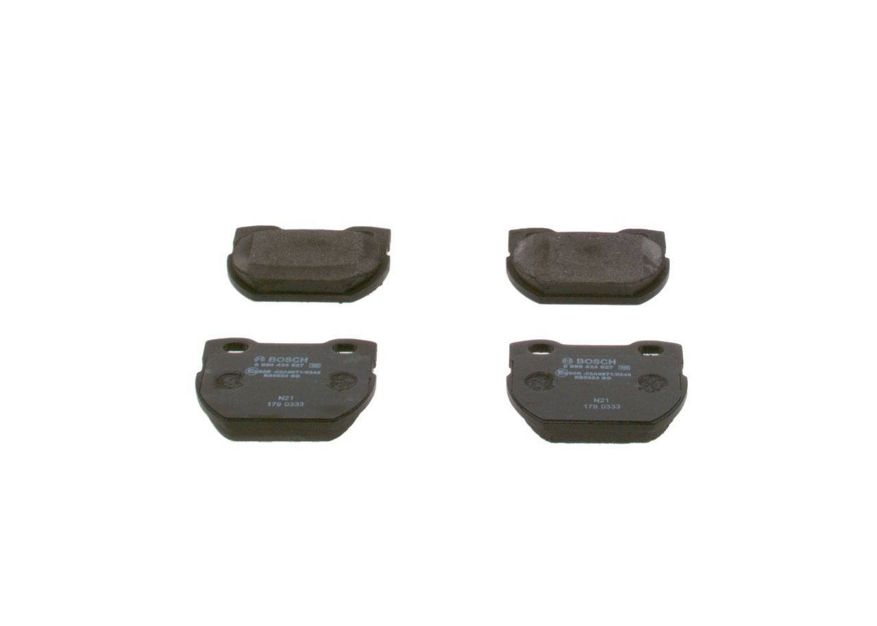 Купить 0986424827 Bosch Колодки тормозные задние, дисковые