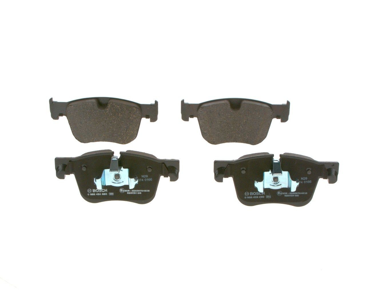0986424860 Bosch Колодки передние
