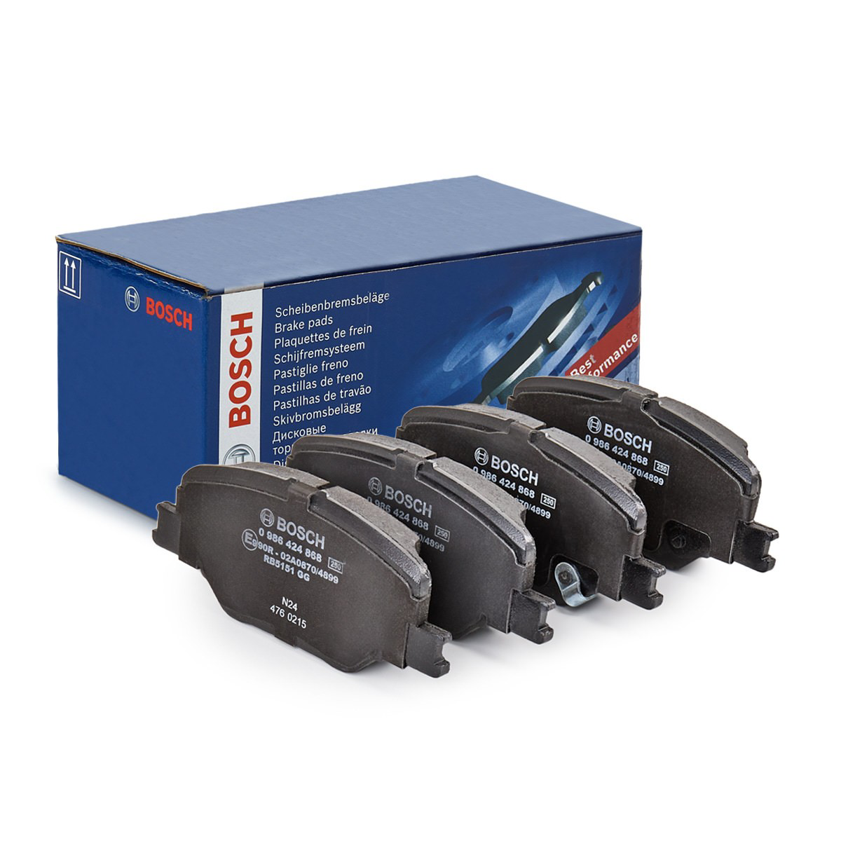 Купить 0986424868 Bosch Колодки тормозные