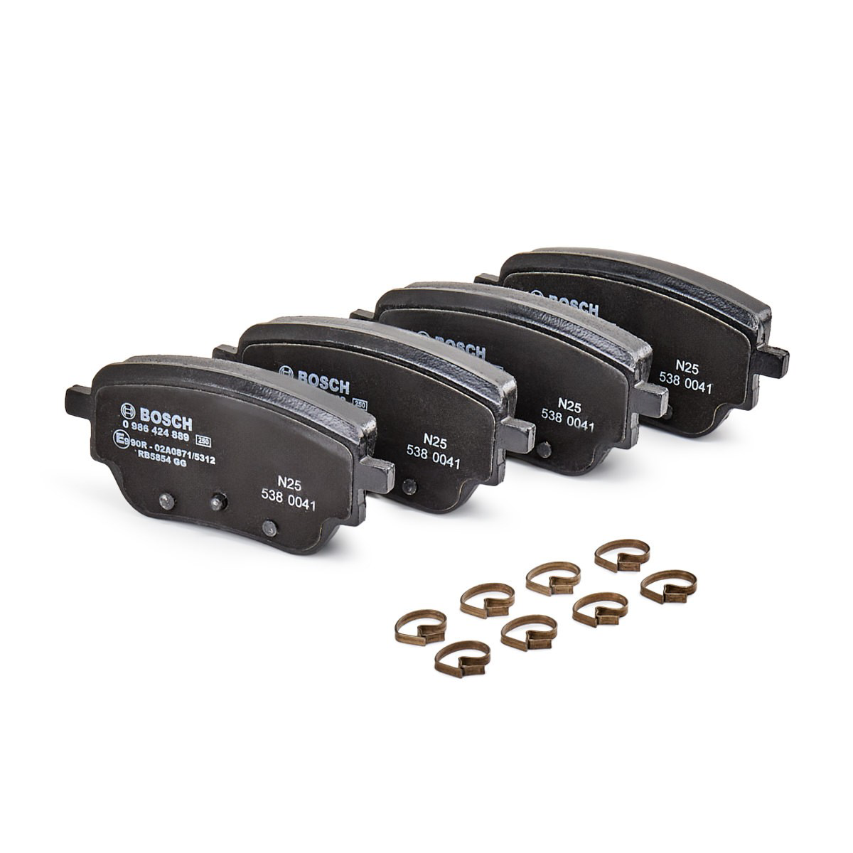 Задние дисковые колодки Bosch 0986424889