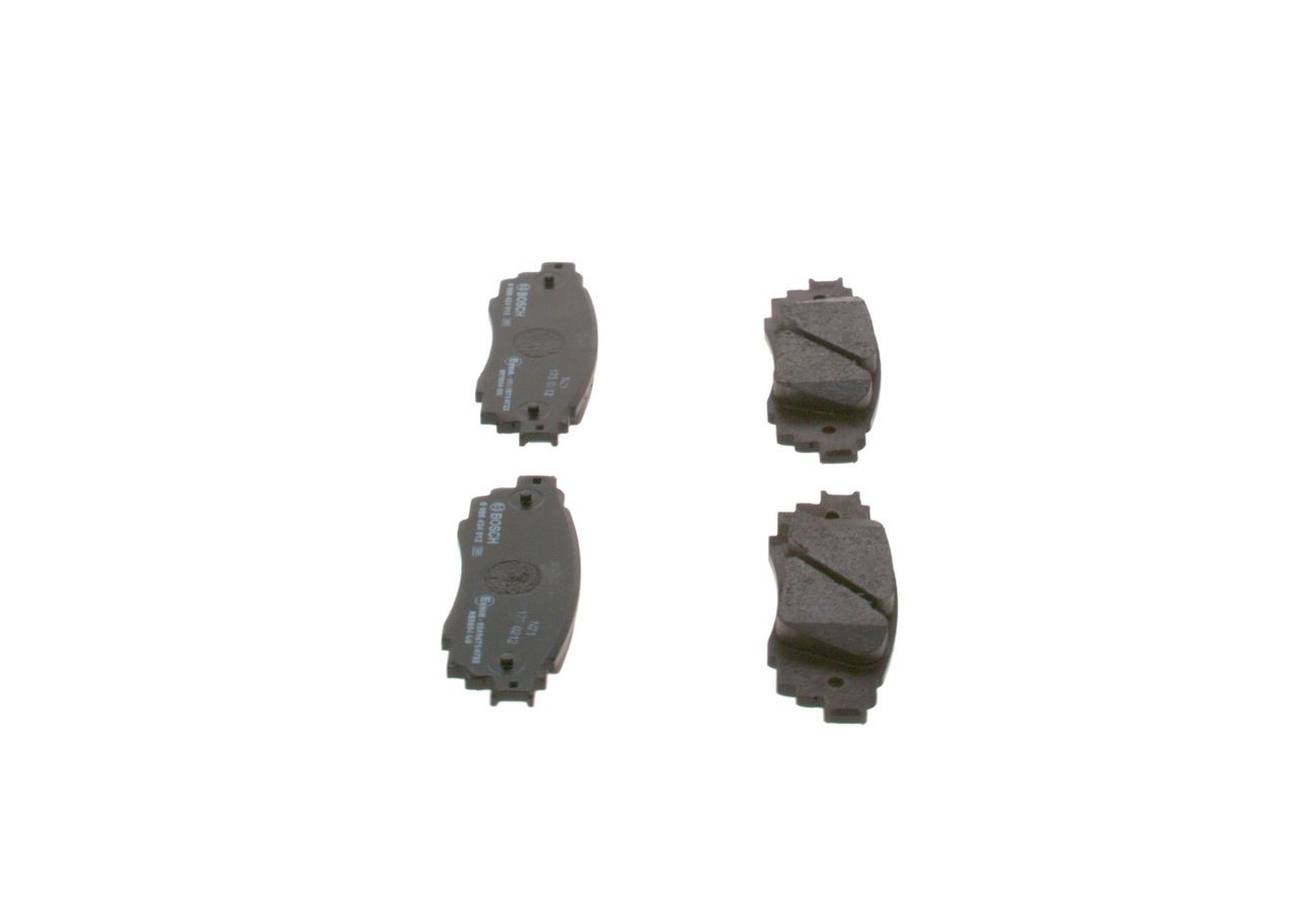 Купить 0986424912 Bosch Колодки тормозные задние, дисковые